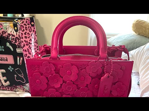 WIMB: COACH TEAROSE ROGUE 25 IN DRAGONFRUIT!!