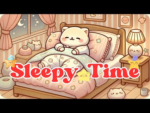 Lazy Cat Lofi 🐱💤 | 1 Hour Sleepy Time Music 🎵 | Cozy & Relaxing Vibes ✨| Sleep Music 🎧