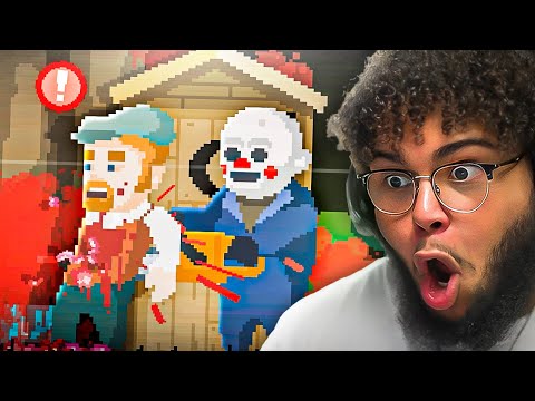 A DISTURBING SLASHER GAME... BUT IM THE KILLER | The Happyhills Homicide