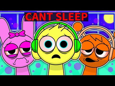 SPRUNKI but they CANT SLEEP..??