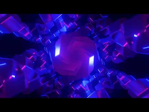 [4K] Futuristic Kaleidoscope VJ Loop - DJ Visuals