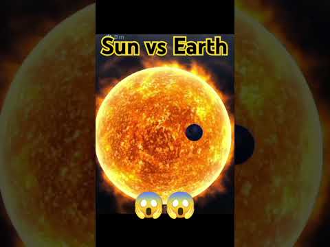 what if earth crashed into the sun ?? #shorts #space #sun #earth #universe #planet