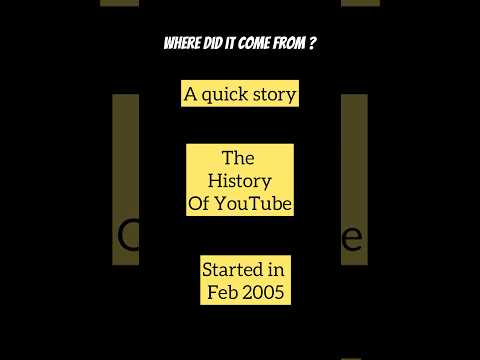 The Short History of Youtube ! #shorts