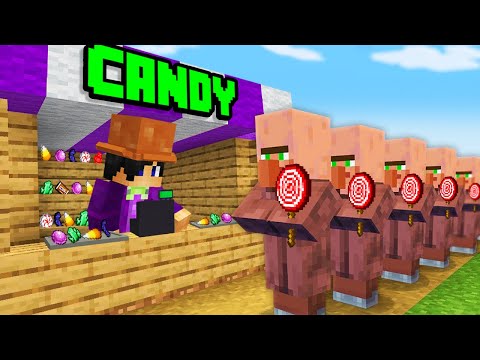 Minecraft but I Open a Candy Store!