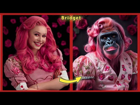 DESCENDANTS THE RISE OF RED CHARACTER AS GORILLA | Princess Red | NEW VIDEO 2025