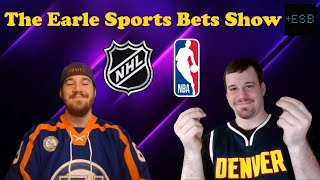 The Earle Sports Bets Show | NHL | NBA | Free Picks For 3/24/25 | Earle Sports Bets