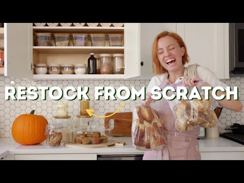 Restock My Pantry With Me From Scratch