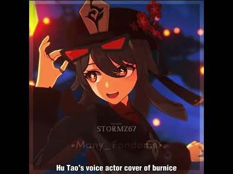 Hu Tao’s voice actor | #hutao | #genshinimpact | #hutaogenshin | #hutaoedits