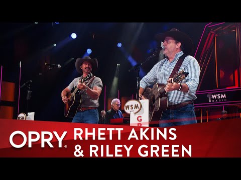 Rhett Akins & Riley Green - "Half Of Me" | Live at the Grand Ole Opry