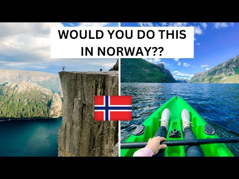 2 Days in Norway! Epic Pulpit Rock Hike, Stavanger, Kayaking & Road Trip!