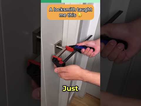 This Unexpected Tool Can Secure Your Door in Seconds! #shorts