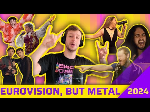 What if Eurovision 2024 was METAL?! [REACTION]