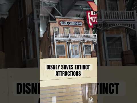 Secret Collection of Extinct Disney Attractions