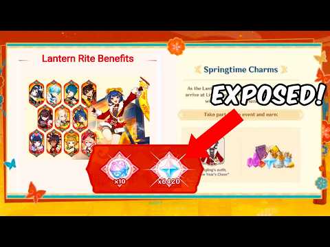 LANTERN RITE DELAY REASON EXPOSED , Rewards and primogems exposed , expected january 22nd -genshin