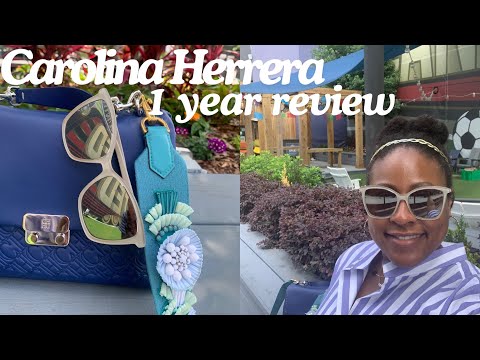 Underrated Luxury Bag Update: 1 year wear and tear of Carolina Herrera Baret Bag | Detailed