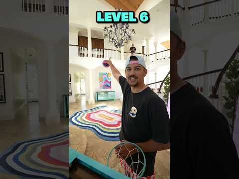 Level 1 to 10 Mini Hoop Trickshots