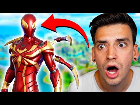 I Became IRON SPIDER in Fortnite!