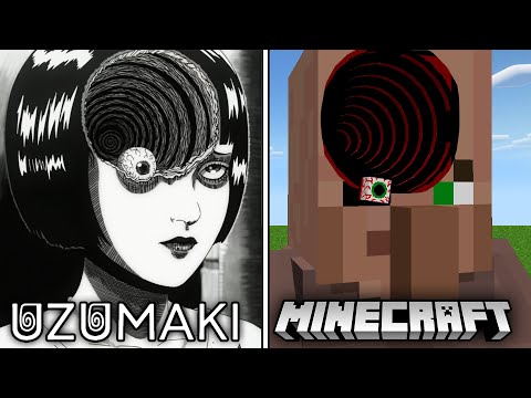 I Cursed Minecraft With the Spiral Horror Mod Uzumaki