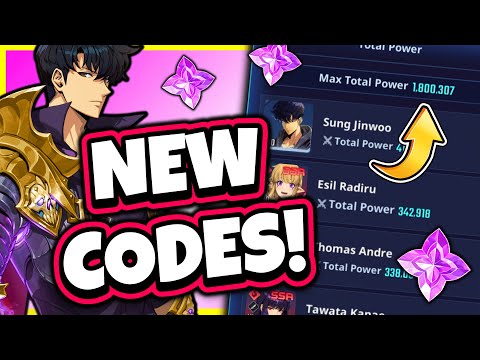 NEW CODES! EPIC REWARDS! 1,800,000 POWER ACCOUNT OVERVIEW! [Solo Leveling: Arise]