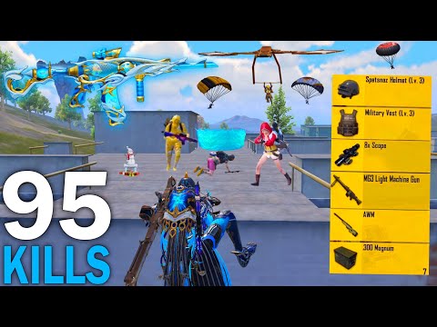 95 KILLS!😍 NEW BEST LOOT GAMEPLAY with POSEDION X-SUIT🔥