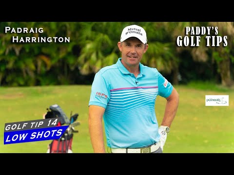 HITTING A CONTROLLED LOW SHOT | Paddy's Golf Tip #14 | Padraig Harrington | Golf