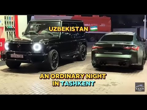 Uzbekistan 🇺🇿A typical night in city Tashkent