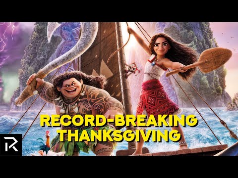 Moana 2 Breaks Every Thanksgiving Box Office Record