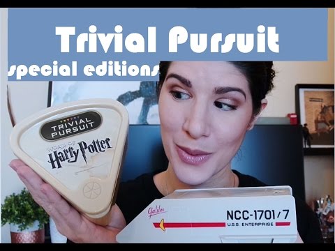 Harry Potter & Star Trek Trivial Pursuit GAMES