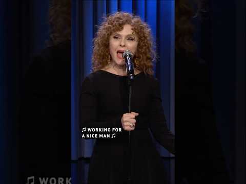 #BernadettePeters gives an impromptu performance of “Broadway Baby”! #FallonTonight