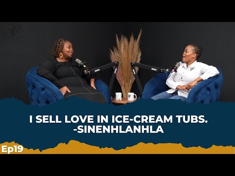 Sinenhlanhla ON her Dairy free ice cream business