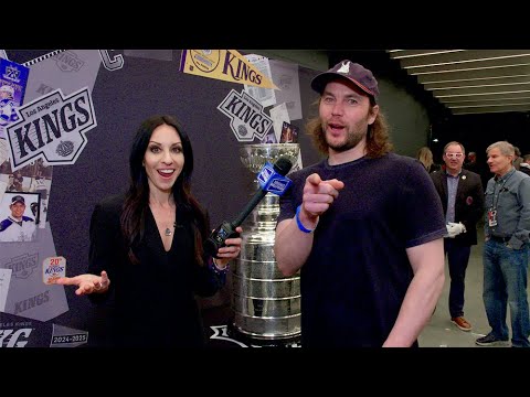 Hanging With The Stanley Cup at Skate For LA Strong Benefit Hockey Game!