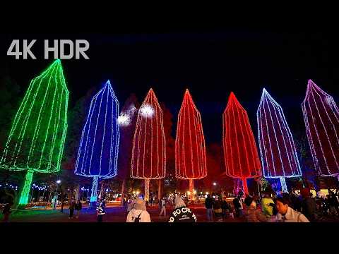 Festival of Lights 2024 at Adachi City A Magical Winter Walk | Tokyo, Japan | 4K/HDR