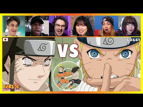 Naruto vs Neji Part (1/2) | Reaction Mashup [Naruto 60,61] ナルト