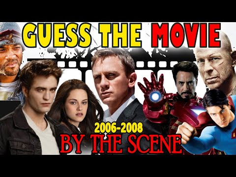 Guess The Movie By The Scene Cinematic Knowlege Quiz Challenge - 2006 Till 2008 Edition | Movie Quiz