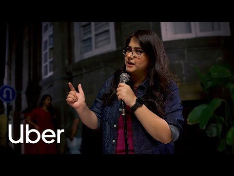 Shreeja Chaturvedi has a joke on Women's safety - Safer rides with Uber | Uber