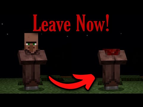 If you see a villager becomes Headless, RUN! (Minecraft Creepypasta)