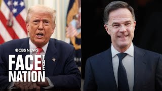 Trump, NATO Secretary Mark Rutte at White House