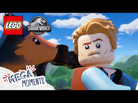 Welcome to Jurassic World! 🦕🌎 | LEGO Jurassic World: Legend of Isla Nublar | Mega Moments