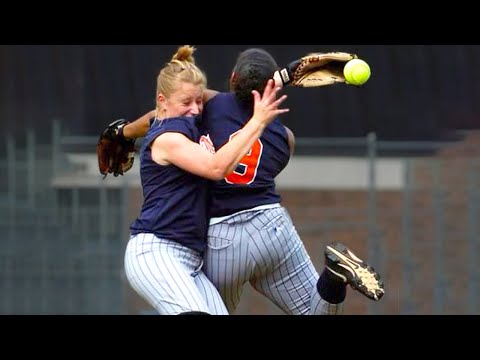 PLAYERS COLLIDE! | BASEBALL & SOFTBALL FAILS