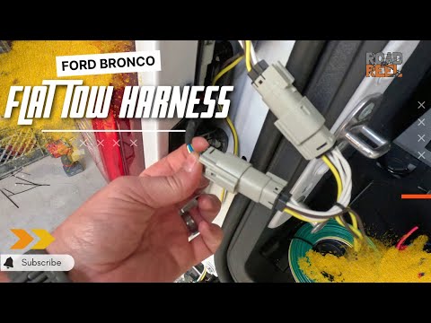 Ford Bronco Flat Tow Wiring Harness Installation | 2021-2023 CURT 58996