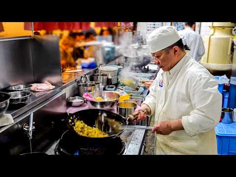 Make lots of fried rice.Chinese restaurant that has been in Osaka for 60 years