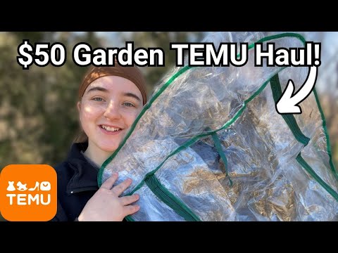 $50 TEMU Garden HAUL - Is It Totally Worth It?