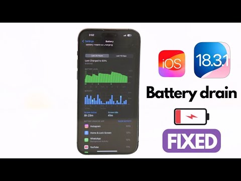 How to Fix Battery Drain on iOS 18.3.1