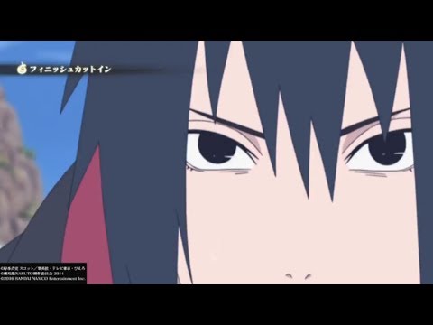 うちはサスケ(“鷹”)vsキラービー NARUTO-ナルト-疾風伝 ナルティメットストーム4（S RANK NO DAMAGE）