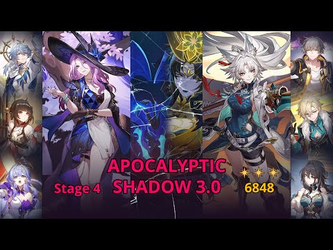 E1S1 Jade & E0S1 Feixiao + Remembrance TB - Apocalyptic Shadow 3.0 (3 Stars) | Honkai: Star Rail