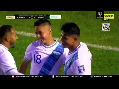 Goooooooooool minuto 47 Guatemala VS Dominica