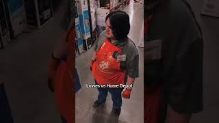 Lowe’s VS Home Depot.