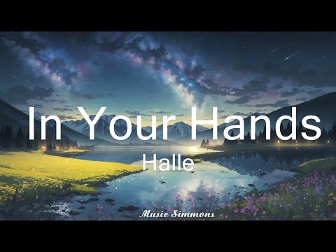 Halle - In Your Hands (Lyrics)   || Music Simmons