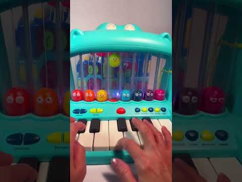 CUTE HIPPO POP PIANO #asmr #trending #popupanimals #asmr #cute