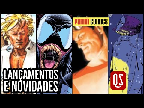 LANÇAMENTOS | VENOM + TOM STRONG + KEN PARKER + QS COMICS FRIDAY